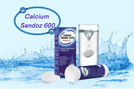 Thuốc bổ sung canxi Calcium Sandoz: Công dụng, thành phần, giá bán