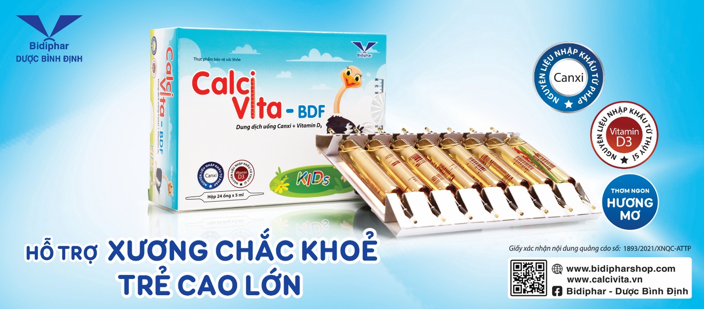 Calci Vita BDF Kids cho bé