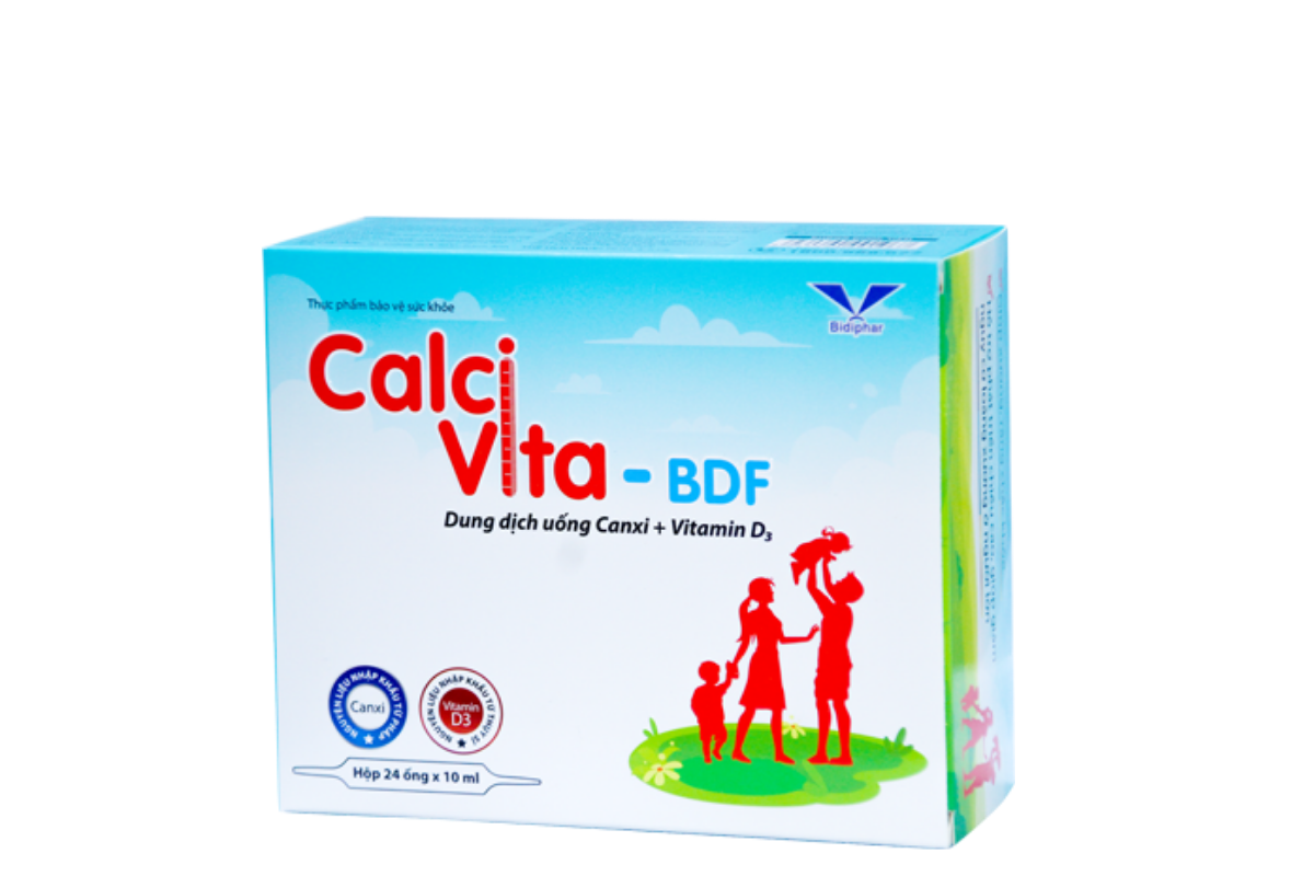 Calci Vita BDF hỗ trợ tăng chiều cao