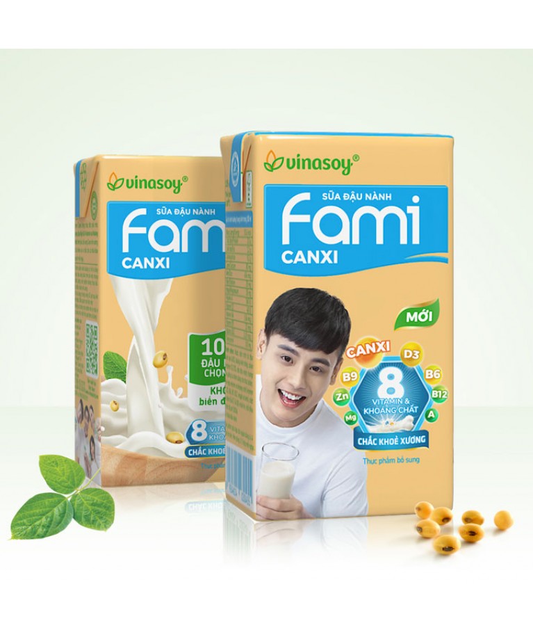 Sữa đậu nành Fami Canxi
