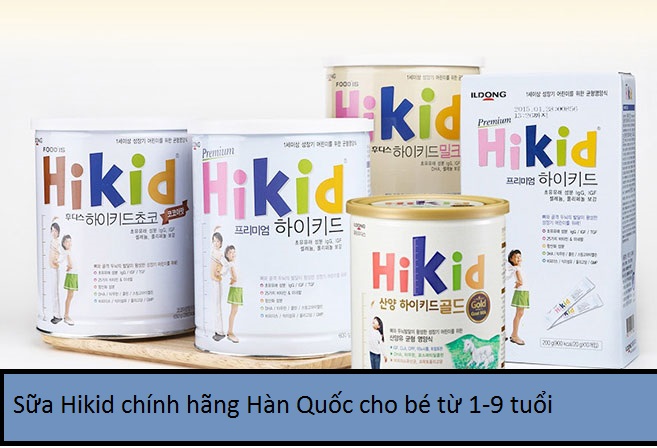 Sữa Hikid Hàn Quốc