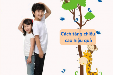 Mách bạn cách tăng chiều cao hiệu quả đơn giản không tốn kém